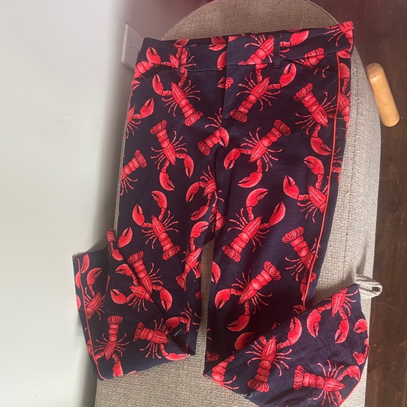 Old Navy Red Lobster Pixie Ankle Pants - Picture 1 of 10